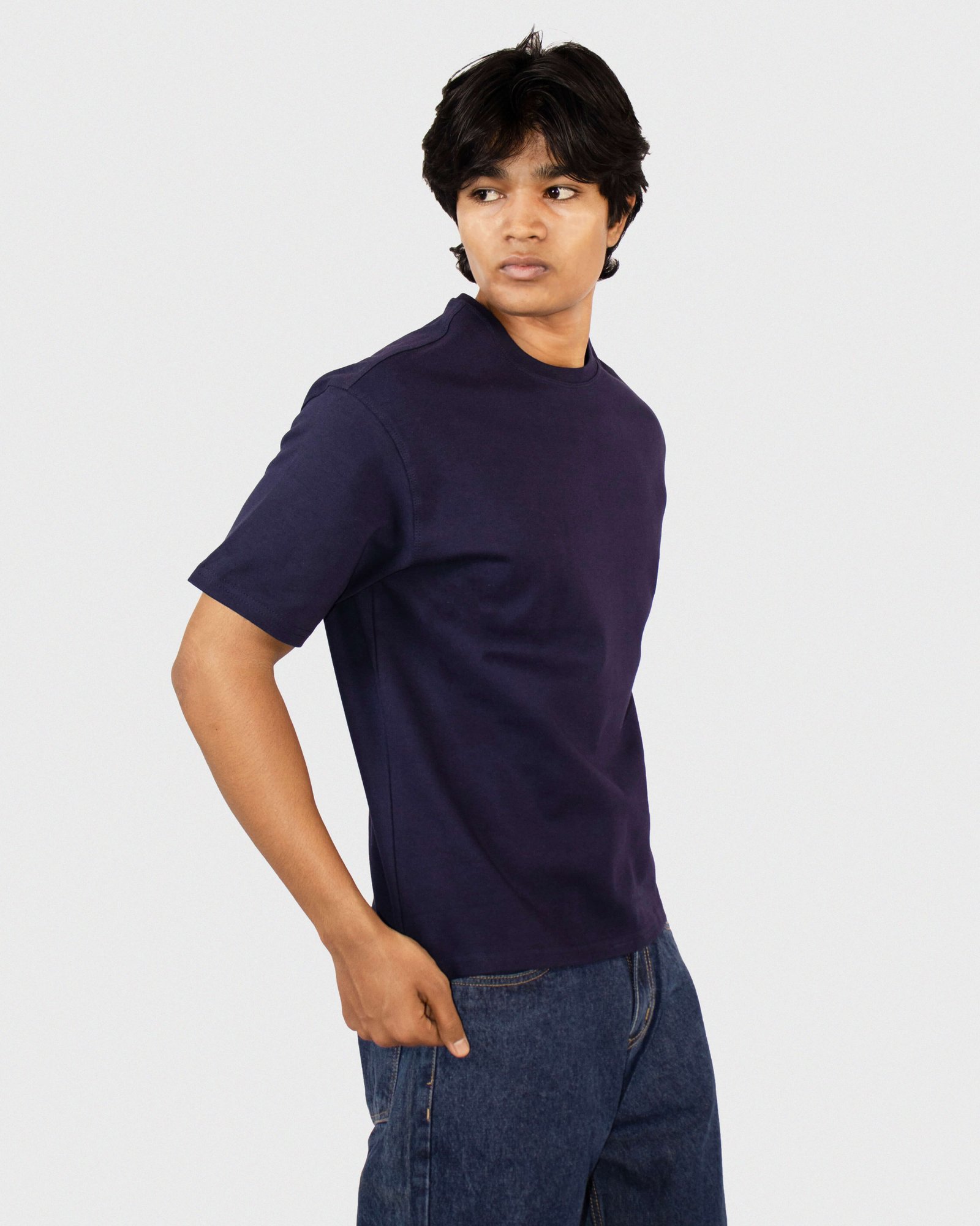 Bell Bring: Interlock T Shirt (Navy Blue)