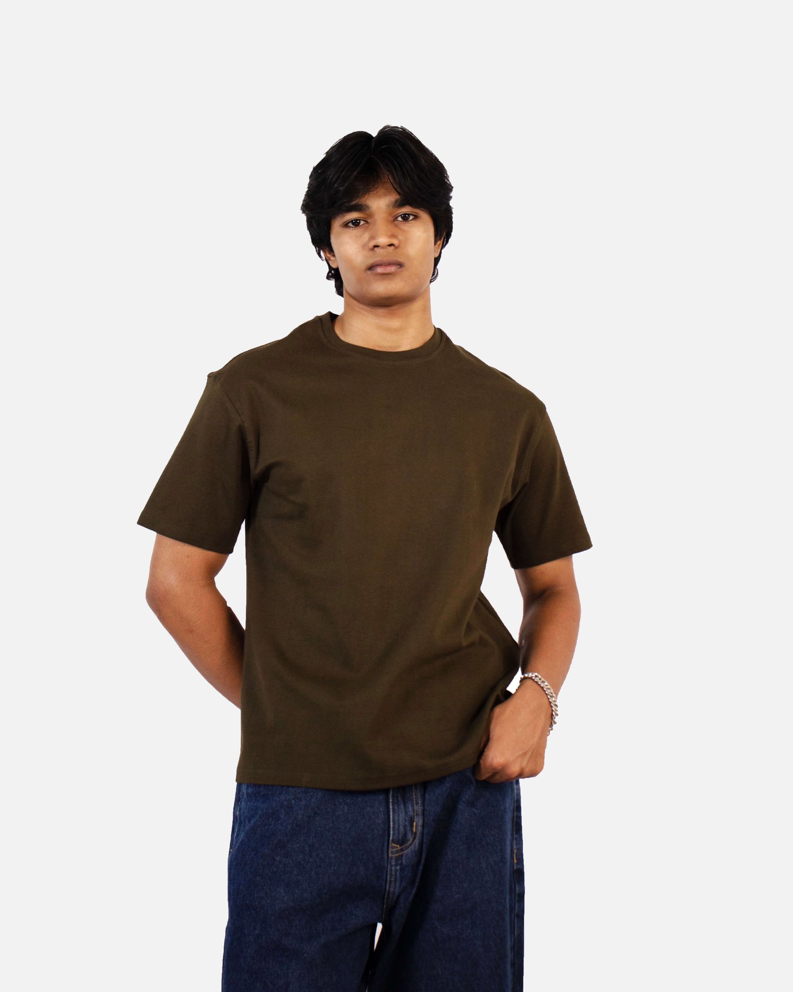 Bell Bring: Interlock T Shirt (Khaki)